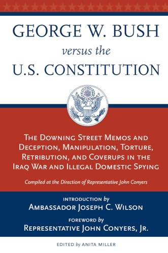 George W. Bush versus the U.S. Constitution Cover