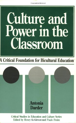 Culture and power in the classroom Cover