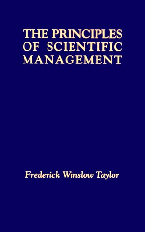 The principles of scientific management Cover
