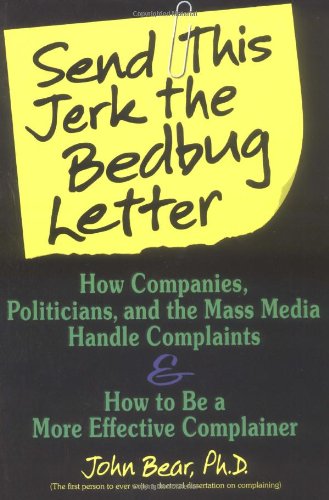 Send This Jerk the Bedbug Letter Cover
