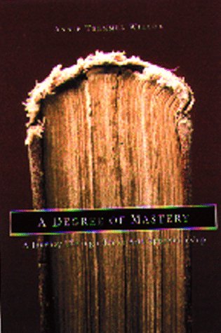A degree of mastery Cover