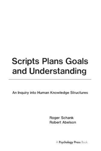 Scripts, plans, goals and understanding Cover