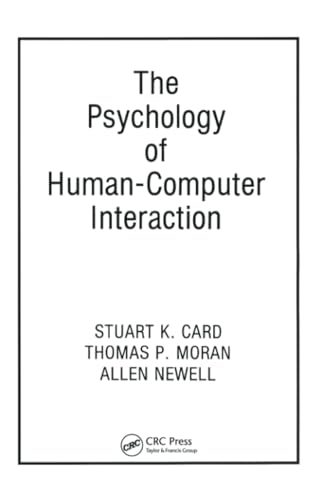 The psychology of human-computer interaction Cover