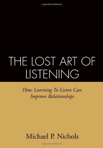 The lost art of listening Cover