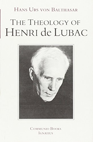 The theology of Henri de Lubac Cover