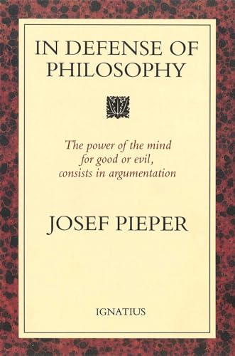 In defense of philosophy Cover