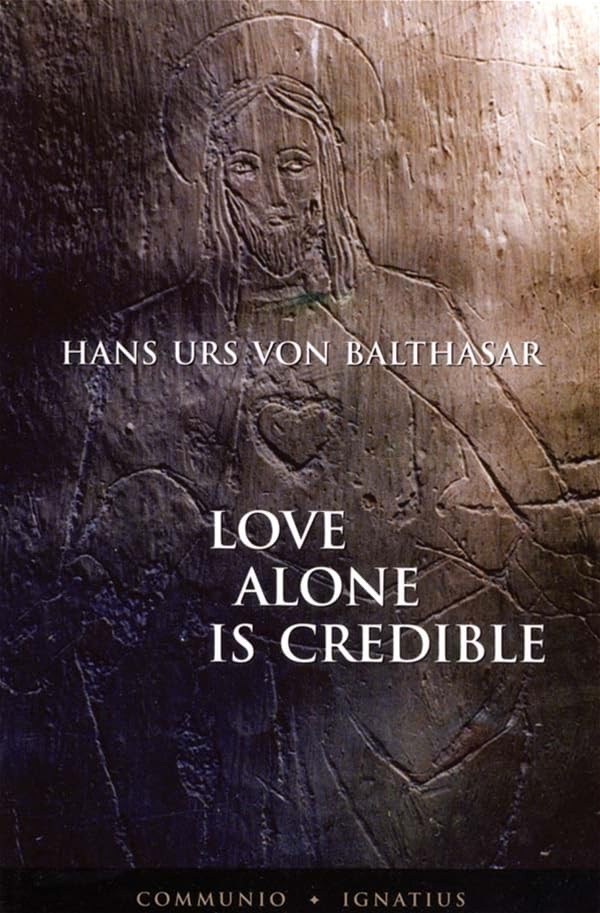 Love alone is credible Cover