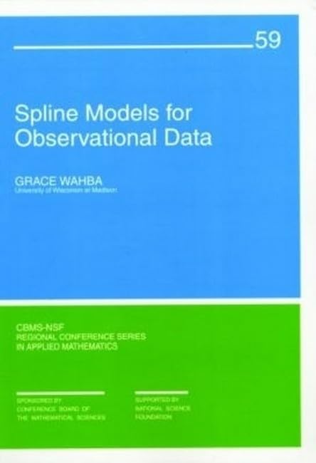 Spline models for observational data Cover