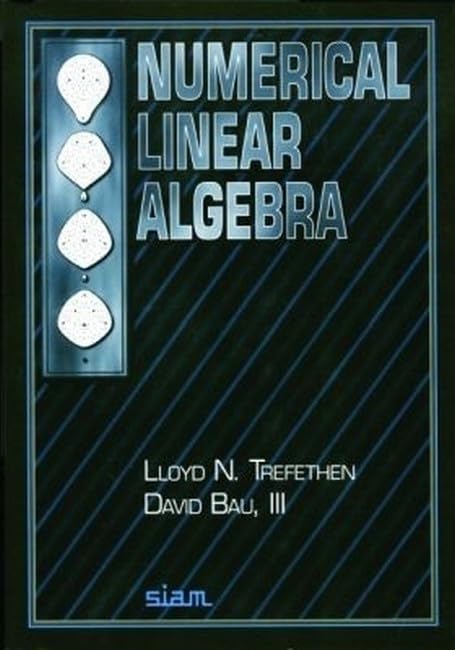 Numerical linear algebra Cover