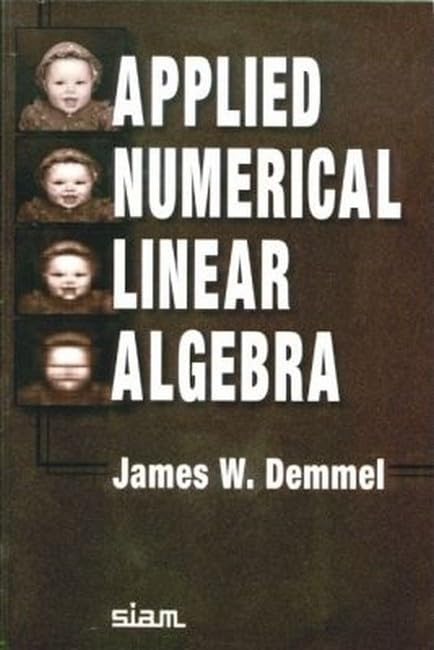Applied numerical linear algebra Cover