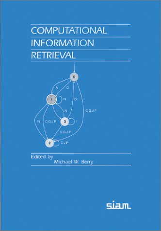Computational Information Retrieval (Proceedings in Applied Mathematics) Cover