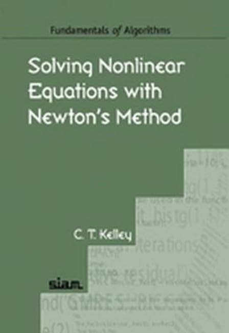 Solving nonlinear equations with Newton's method Cover