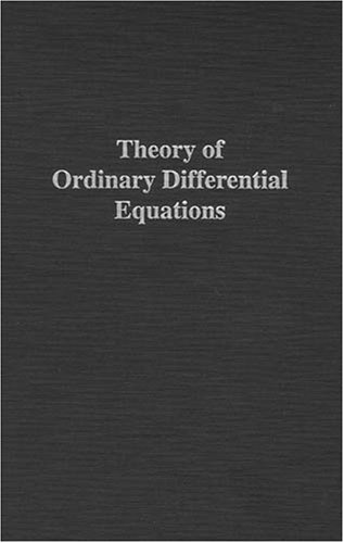Theory of ordinary differential equations Cover