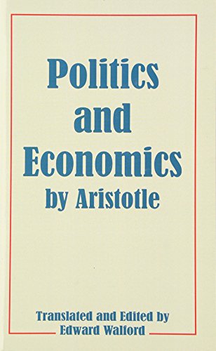 Politics and Economics by Aristotle Cover