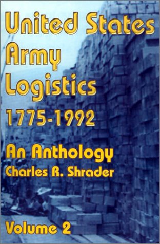 United States Army Logistics, 1775-1992 Cover