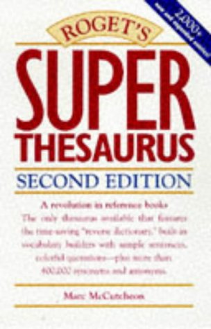 Roget's Super Thesaurus Cover