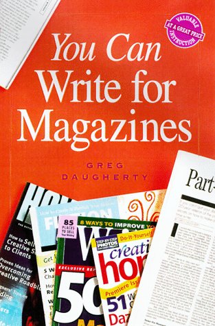 You can write for magazines Cover
