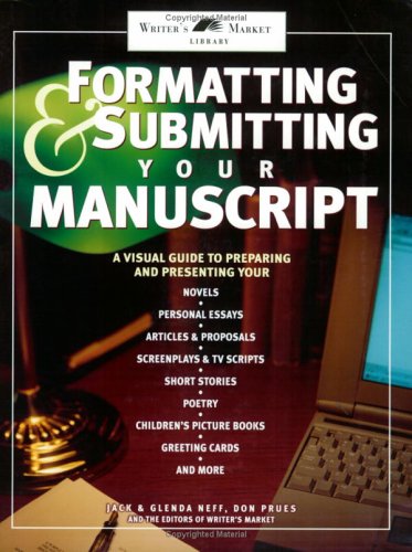 Formatting & submitting your manuscript Cover