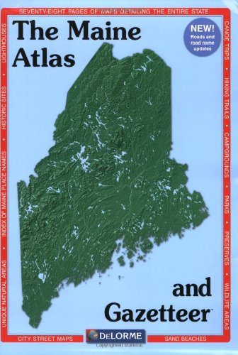 Maine Atlas & Gazetteer Cover