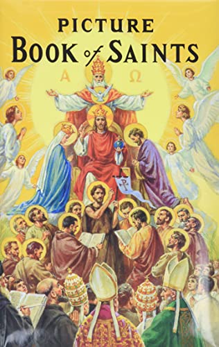 New picture book of saints Cover
