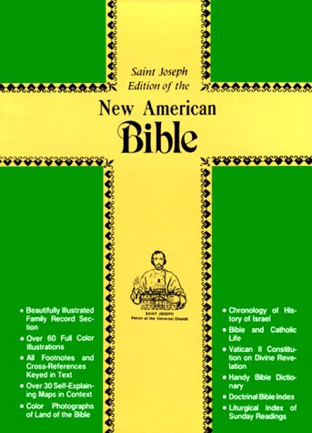 Saint Joseph Edition of the New American Bible Cover
