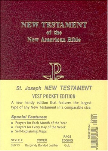 New Testament Vest Pocket (St. Joseph) Cover