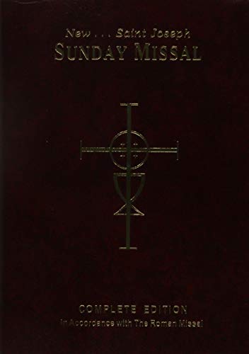 The New Saint Joseph Sunday Missal, Complete Edition (Red Vinyl) Cover