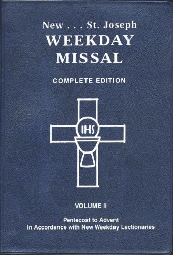 St. Joseph Weekday Missal, Complete Edition, Vol. 2: Pentecost to Advent Cover