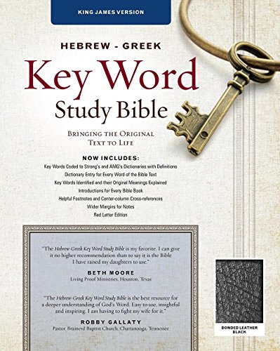 Hebrew-Greek Key Word Study Bible Cover