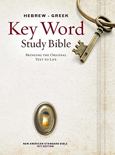 Hebrew-Greek Key Word Study Bible Cover