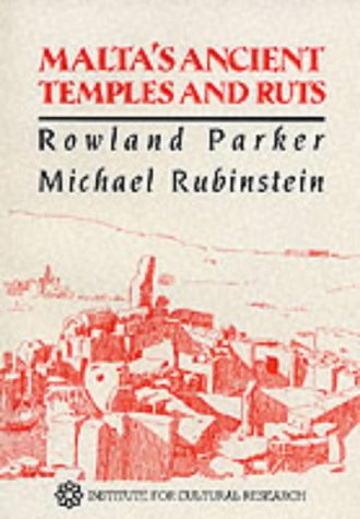 Malta's Ancient Temples and Ruts (Institute for Cultural Research Monograph, No 26) Cover