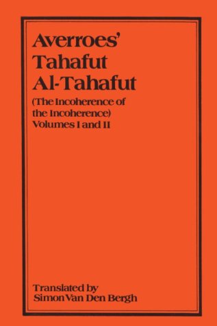 Averroes' Tahafut Al-Tahafut Vol 1&2 (Gibb Memorial Trust) Cover