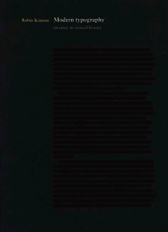 Modern typography Cover