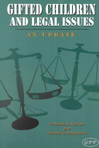 Gifted Children and Legal Issues Cover