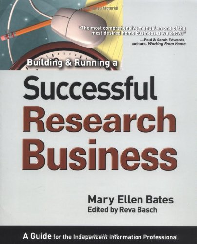 Building & Running a Successful Research Business Cover