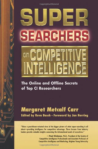 Super searchers on competitive intelligence Cover
