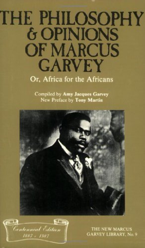 The philosophy and opinions of Marcus Garvey, or, Africa for the Africans Cover