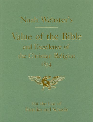 Value of the Bible and Excellence of the Christian Religion Cover
