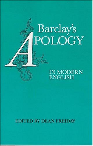 Barclay's Apology in Modern English Cover