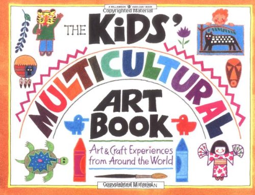 The kids' multicultural art book Cover