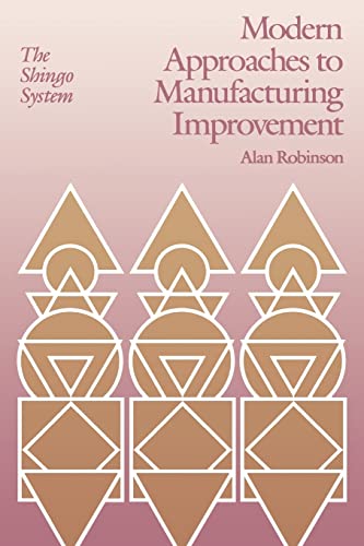 Modern approaches to manufacturing improvement Cover