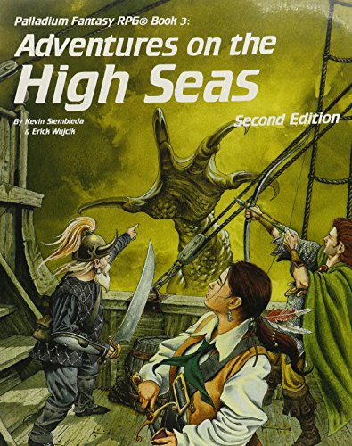 Adventures on the High Seas (Palladium Rpg Fantasy Adventure Book 3) Cover