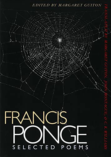 Selected Poems | Francis Ponge Cover