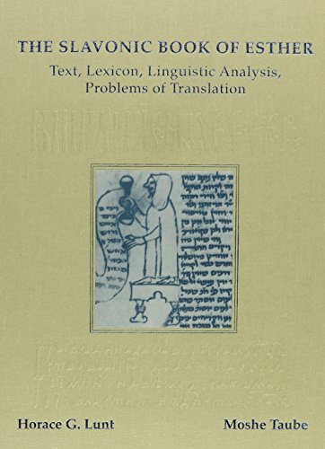 The Slavonic Book of Esther Cover