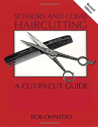 Scissors and comb haircutting Cover