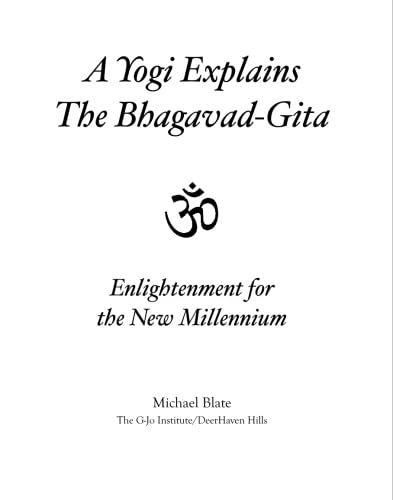 A Yogi Explains The Bhagavad-Gita Cover