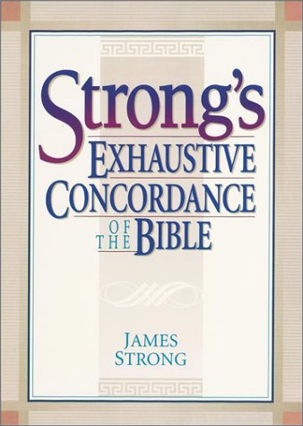 The exhaustive concordance of the Bible Cover