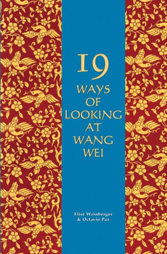 Nineteen ways of looking at Wang Wei Cover
