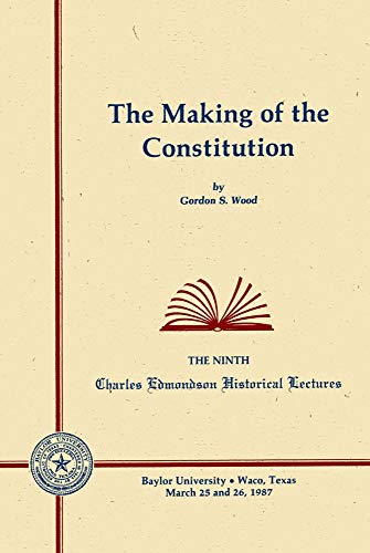 The Making of the Constitution Cover