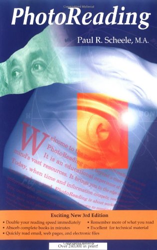 The PhotoReading whole mind system Cover